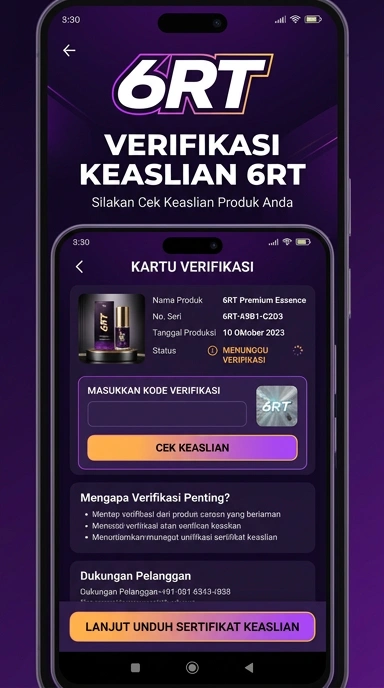 Tampilan kanal resmi 6rt